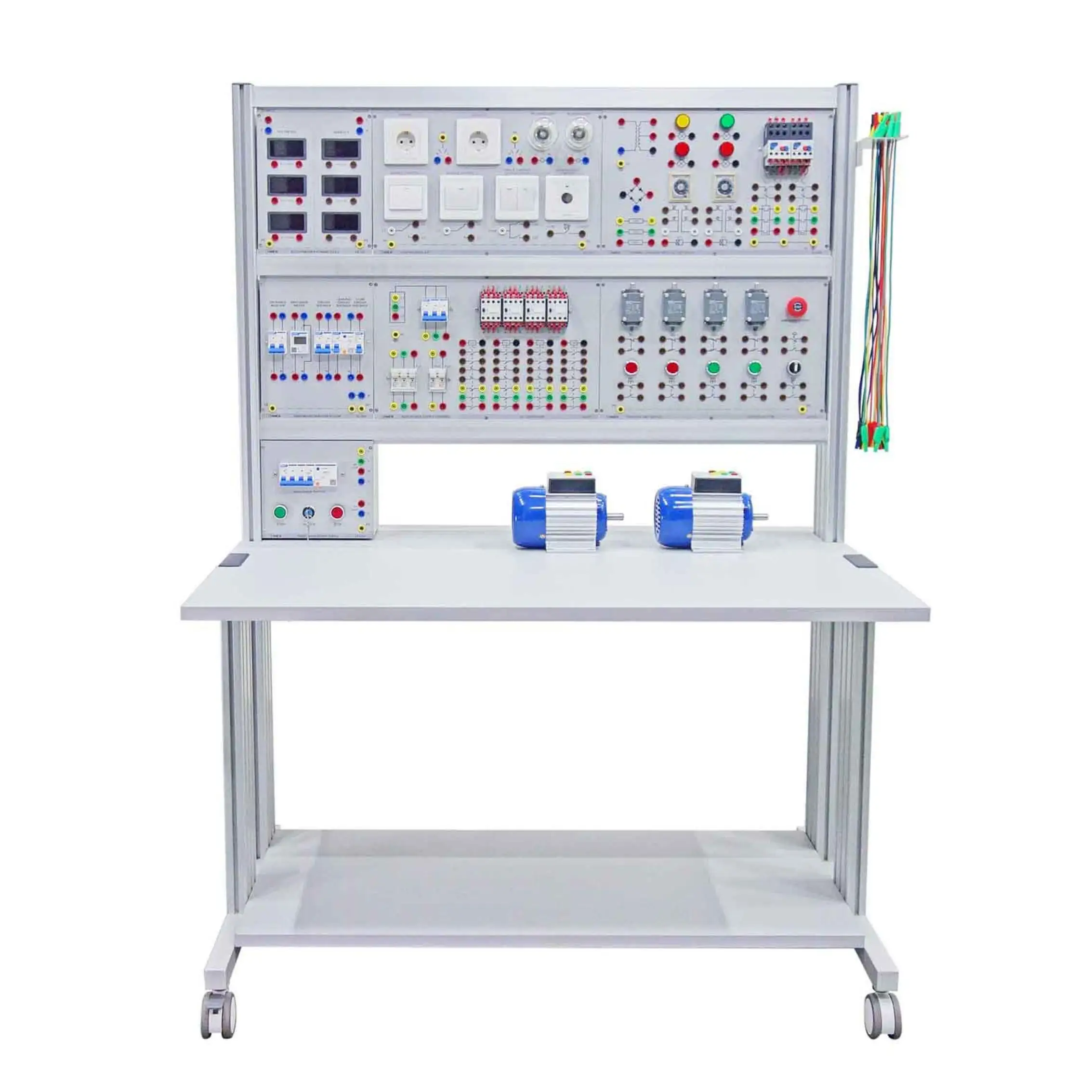 Transformer Trainer  Low Voltage Electrician Operation Trainer-Dual-Function Electrical Control & Lighting System Aluminum