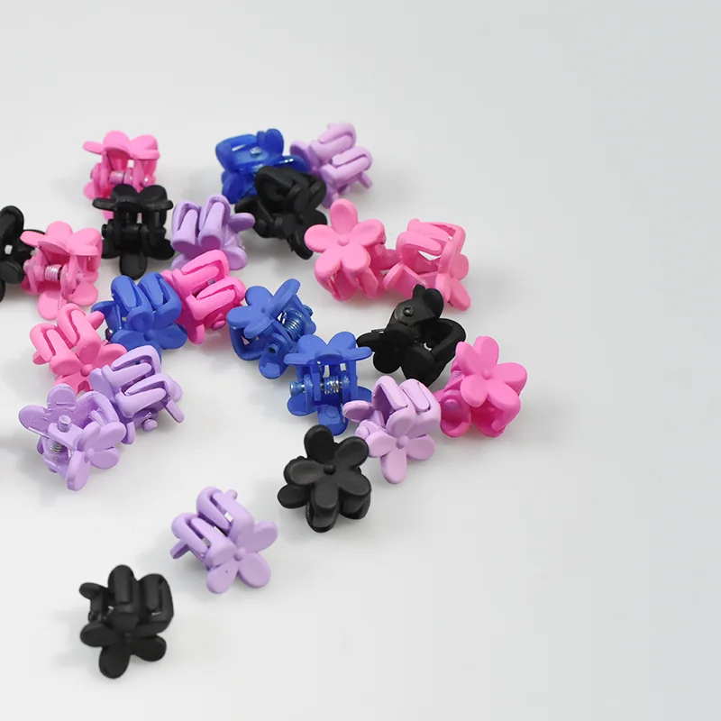 

5pcs 1cm Flower Small Hairpin Set, Random Colors, Children's Hairpins, Cute and Sweet