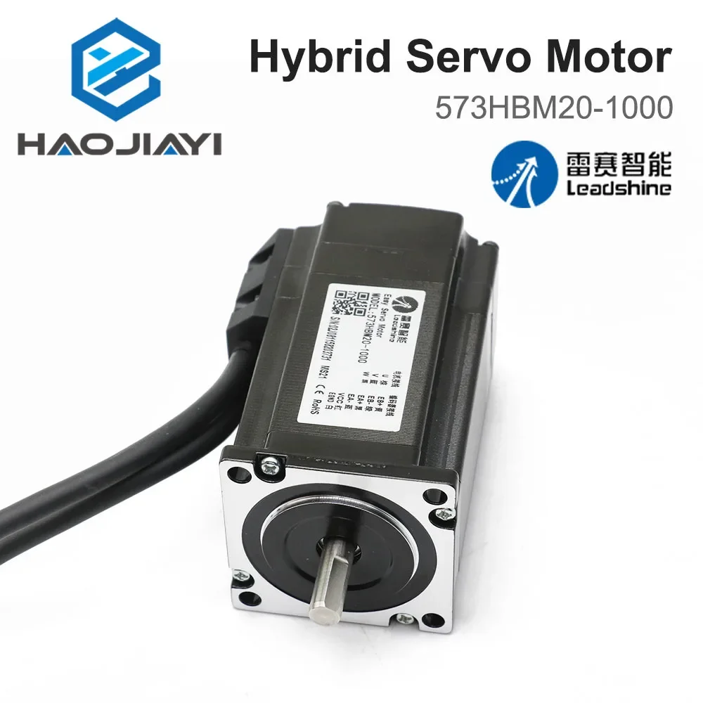 HAOJIAYI Leadshine 573HBM20-1000 2.0N.m 3 Phase NEMA 23 Easy Servo Motor with 1000-Line Encoder Original