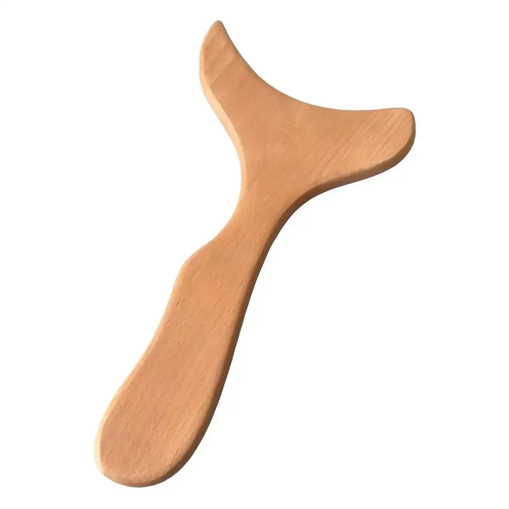 Herramienta de masaje de terapia de madera, masajeador de drenaje linfático de madera, herramientas de escultura corporal para anticelulitis, Gua Sha, liberación muscular S3T3