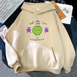 Felpa con cappuccio con stampa Junimo Gioco casual Stardew Valley Abbigliamento grafico Uniesx Popolare abbigliamento sportivo autunnale Felpa comoda in pile