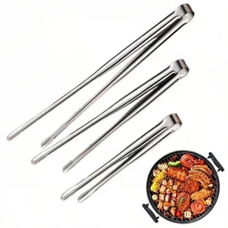 304 Stainless Steel Grill BBQ Tongs Cooking Utensils Multi-purpose Barbecue Clip Food Bread Clip for BBQ Baking Kitchen Gadgets