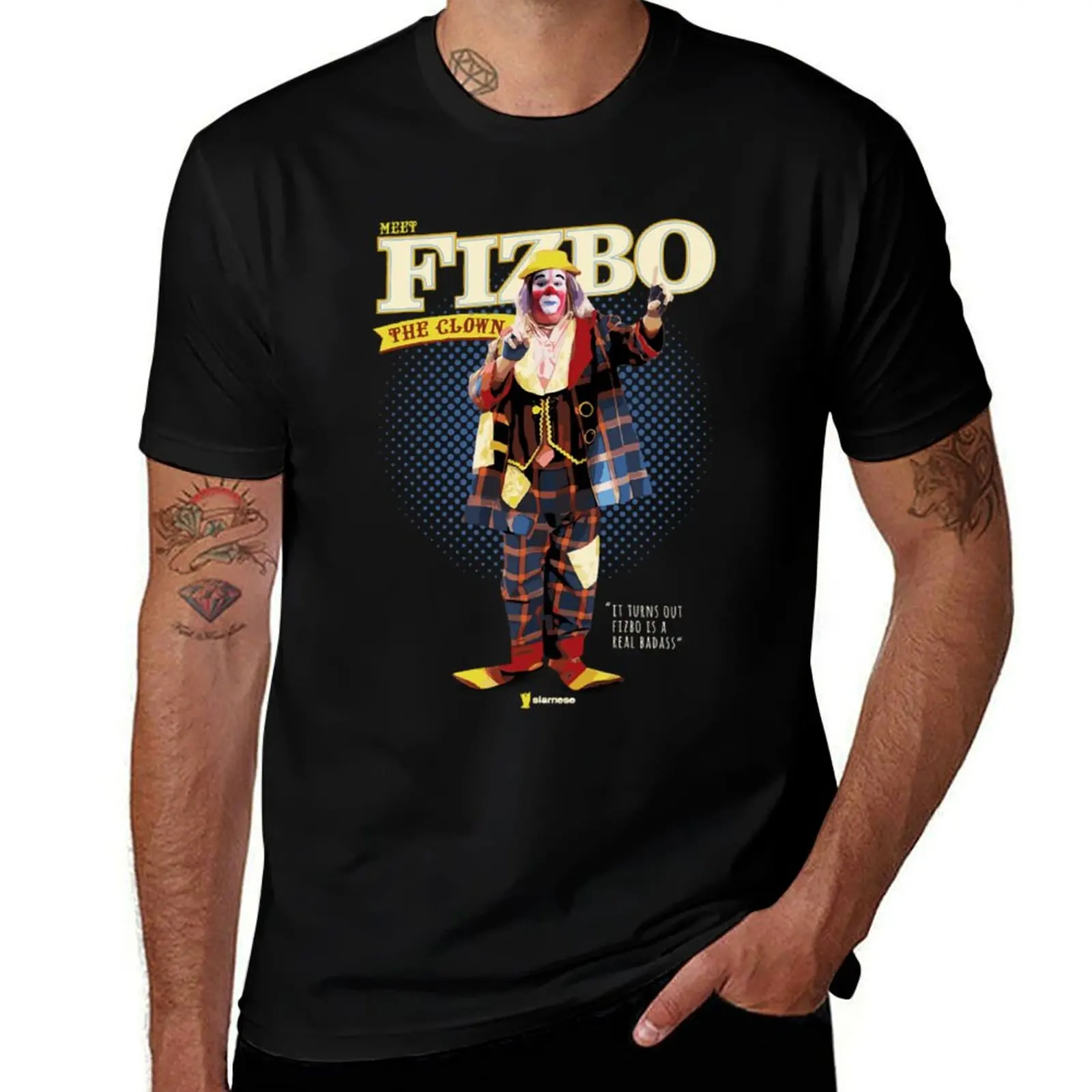 

Fizbo The Clown T-Shirt Christmas Theme Tee Top