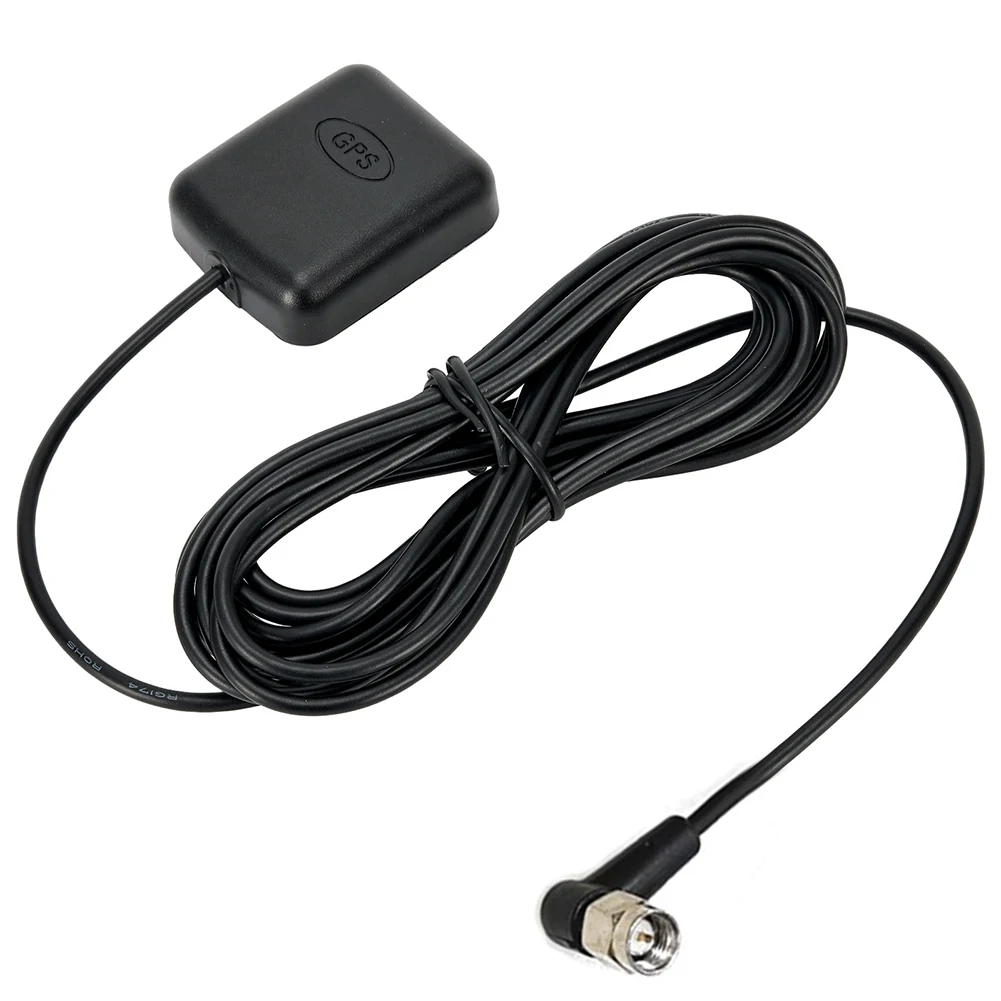 Universal GPS Antenna SMA Male Plug Active Aerial Extension Cable Mast For Navigation Head Unit Vehicle GPS Antenna