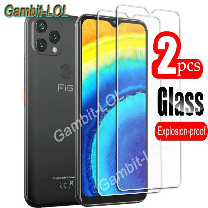 For FiGi Note 1 Lite Tempered Glass Protective ON  Note1 1Lite Note1Lite 6.6Inch Screen Protector Smart Phone Cover  Film