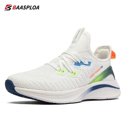 Baasploa Scarpe da corsa leggere per donna Scarpe da ginnastica casual in rete di design da donna Scarpe da tennis per sport all'aria aperta femminili con lacci