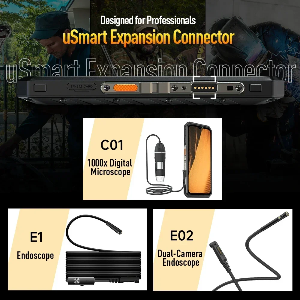 Ulefone Power Armor 19 Rugged 4G Smartphone Android Octa Core 6.58Inch 12GB+256GB Mobile Phone 66W  9600mAh Global Version