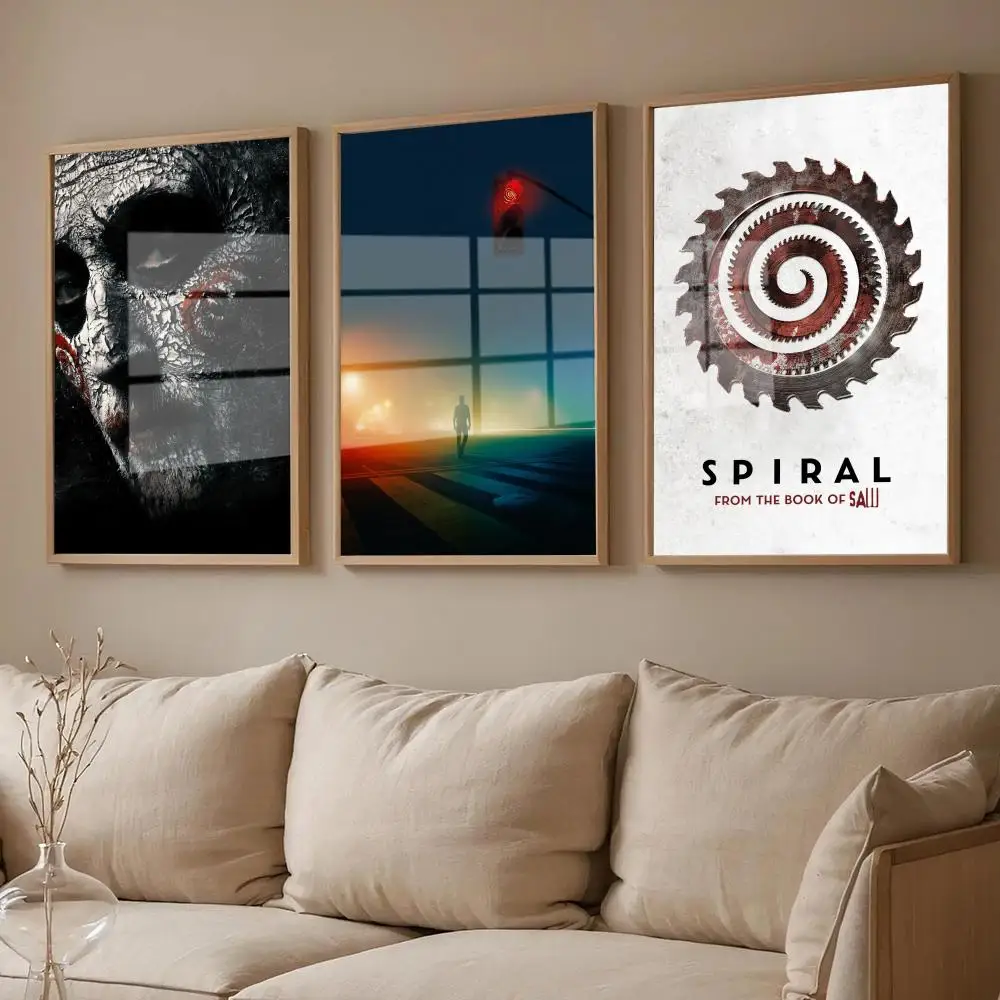 

Saw Poster For Room Wall Art Decor Waterproof Stickers For Home Bar Bedroom Decoration