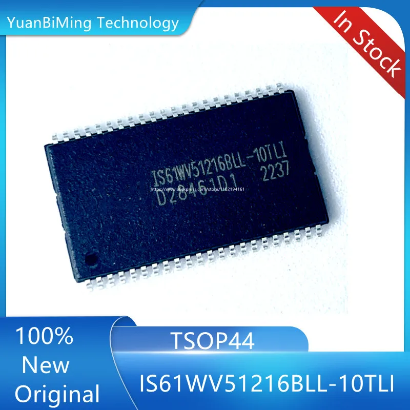 5 шт./партия IS61WV51216BLL-10TLI IS61WV51216BLL TSOP-44