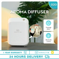 NAMSTE 300m³ Battery Aroma Diffuser Room Aromatherapy Air Freshener Home Air Flavoring for Bathroom Elevator Bluetooth Control