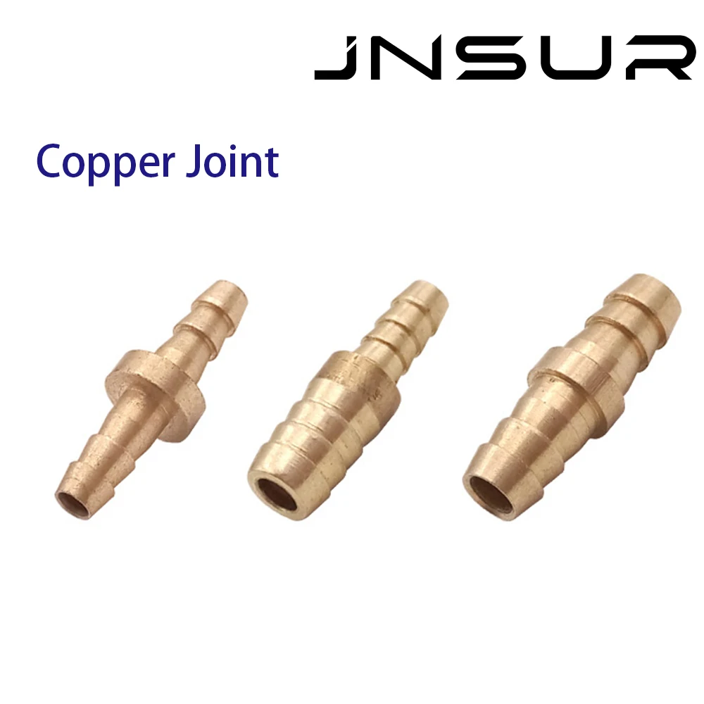 JNSUR 3pcs/set Straight Copper Joint Dental Chair Air/Water Pipe Customized Nozzle Dental Unit Joints Spare Parts Dentistry