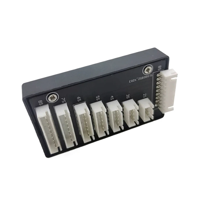 บอร์ดชาร์จแบตเตอรี่ลิโพ 2-8S พร้อมอะแดปเตอร์ขยายการชาร์จแบบขนานสำหรับแบตเตอรี่ลิโพ RC