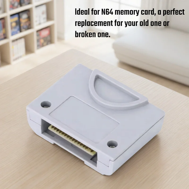 Replacement Memory Card 256Kb Replacement Memory Card for N64 Game Console Controller Plug and Play for N64 256Kb Memory Card