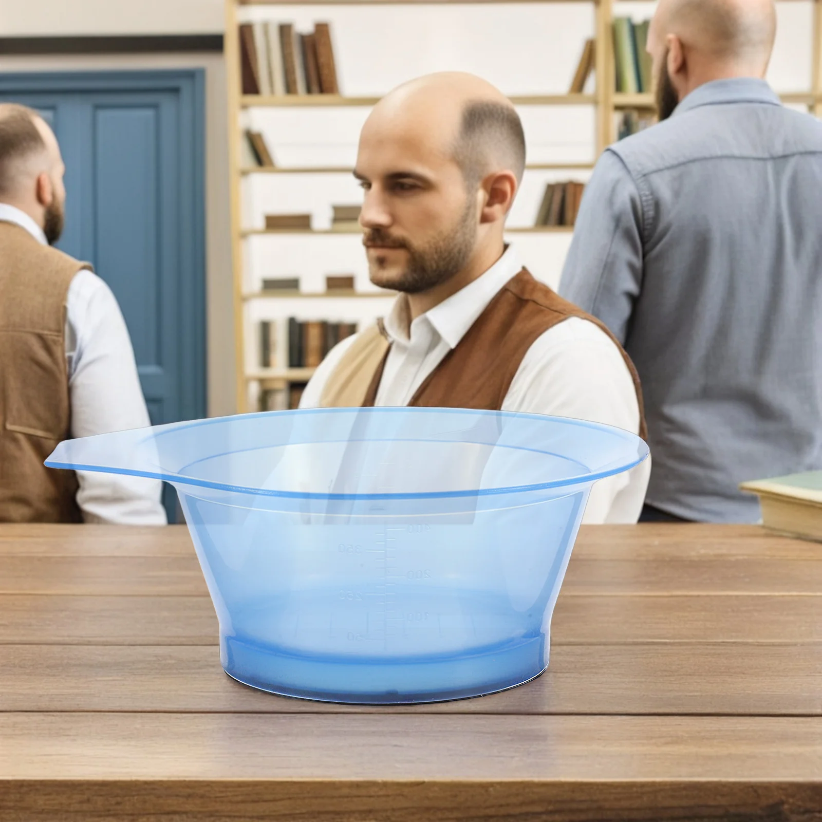 

6Pcs Hair Dye Color Bowl Washable Reusable Necessary for Hairdressing Random Color Hair Dye Tool