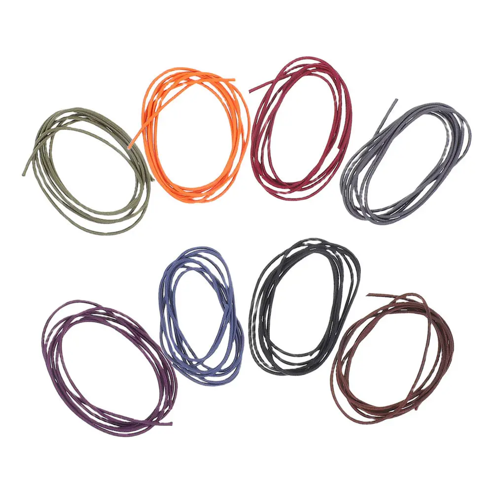 8Pcs Notebook Elastic Band Nylon Rubber Stretchy Planner Journal Strap Organizer File Folder Daily Use Elastic Closure Band