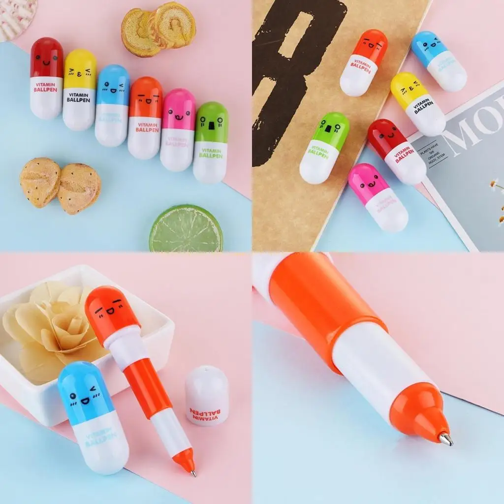 

Whimsical Shaped Retractable Ballpoint Pens for School Supplies