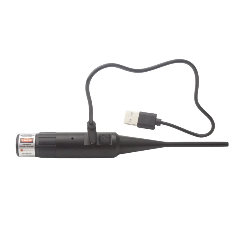 Boresighter láser rojo multic calibre – Colimador con adaptadores para cañón