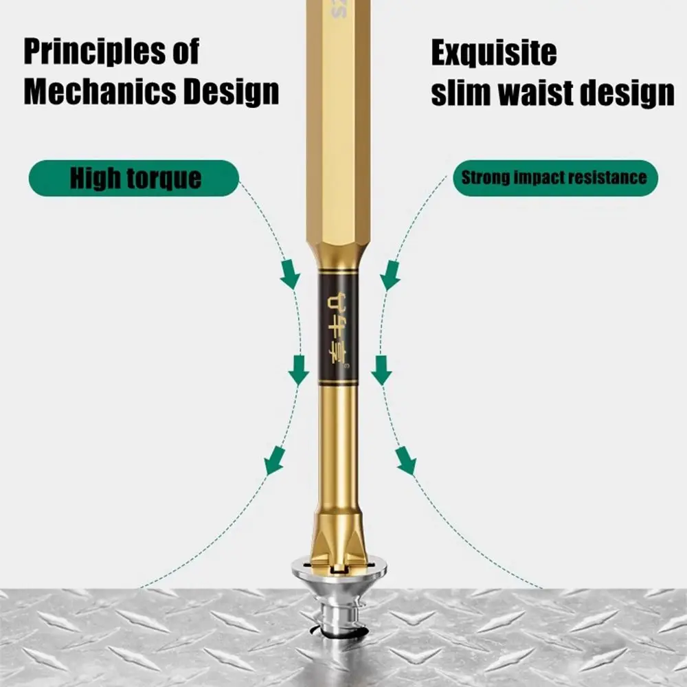 

С намагничивателем, магнитная пакетная головка, нескользящая, ударопрочная, крестовая головка, высокая твердость, нержавеющая электрическая отвертка
