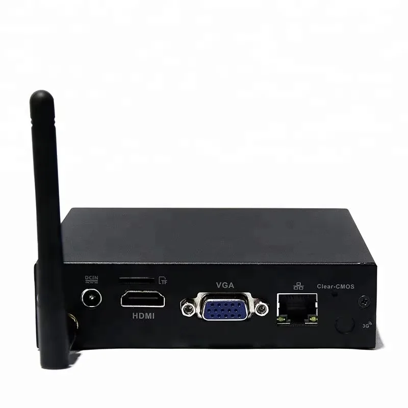 Android Full HD 1080P Media Player Box for Digital Signage Advertising Screens Dual Display Industrial Mini Computer with WiFi