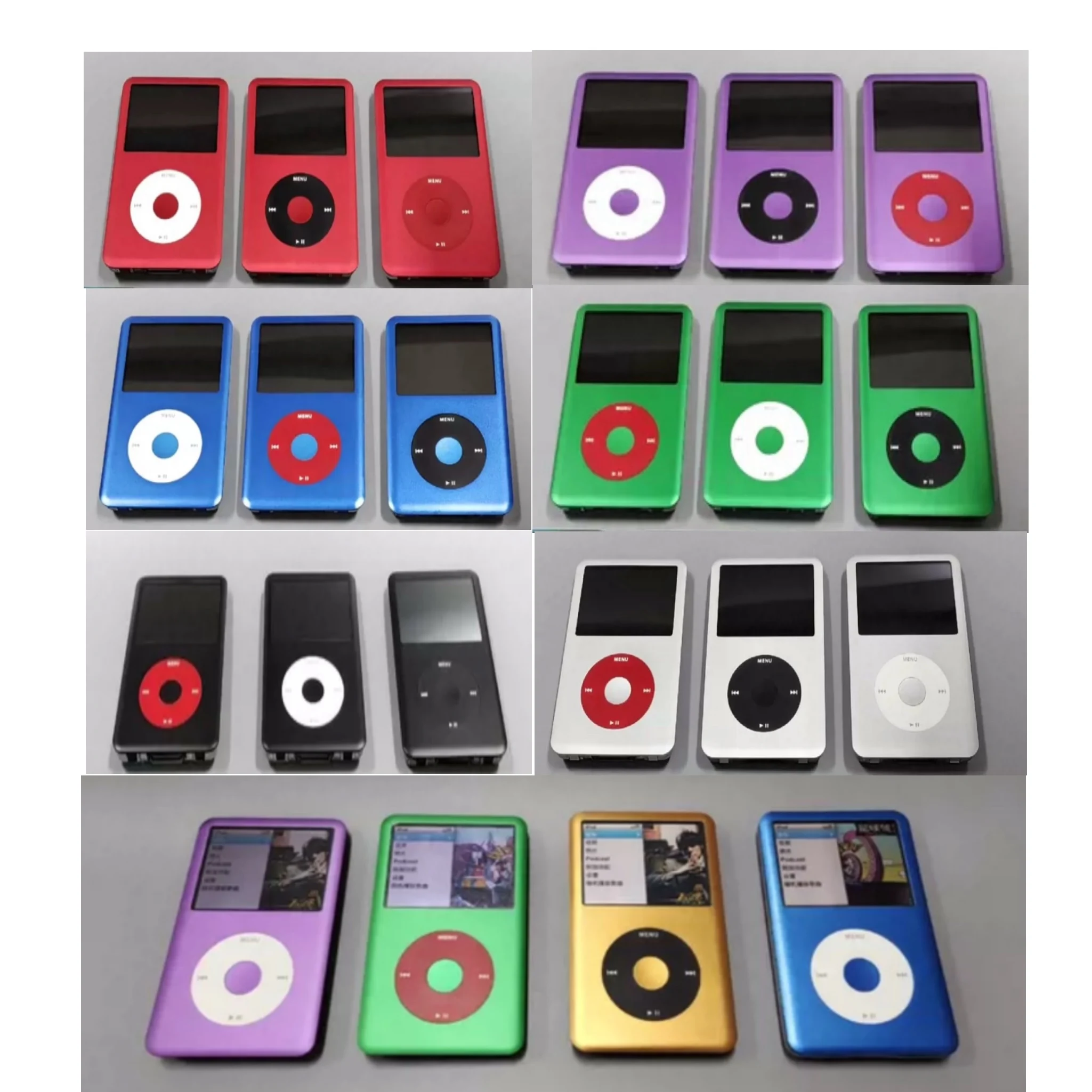 新しいクリックホイール交換用 iPod Classic 6th/7th 80GB/120GB/160GB