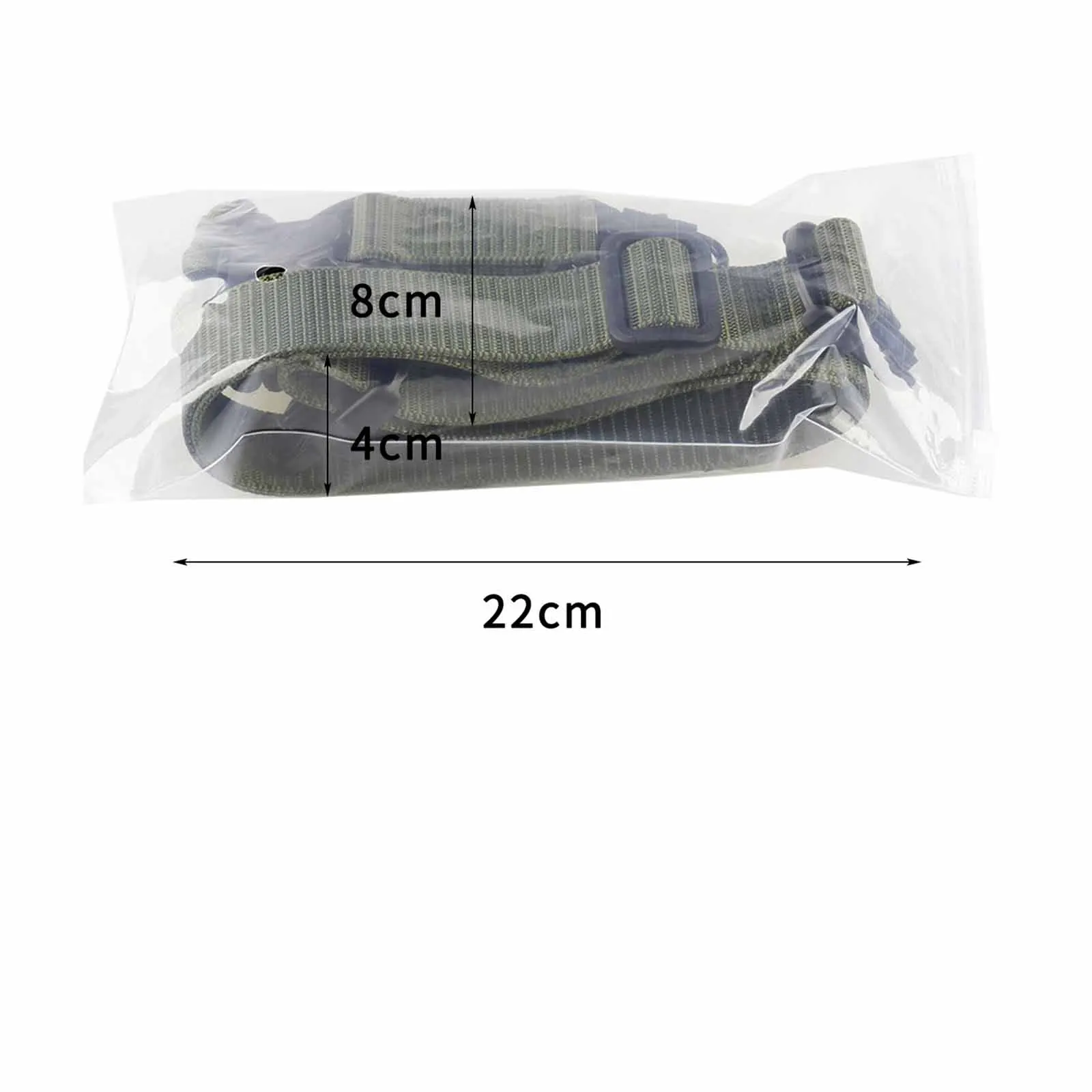 Nylon Rifle Webbed Vertical Single-point Rope Hunting Quick Adjustment Length Paracord Outdoor Multifunctional Tactical Harness