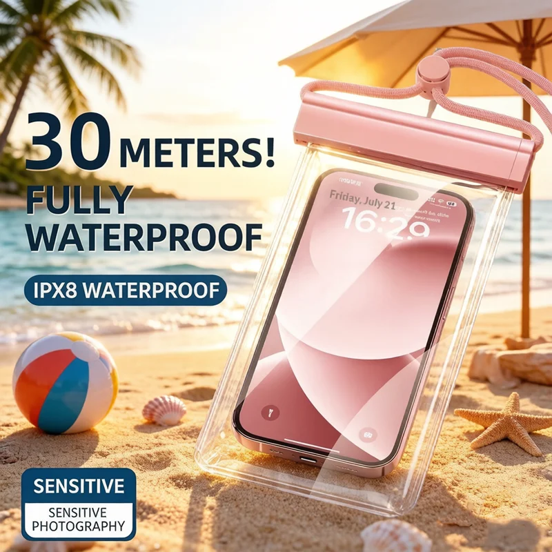 #49 Latest Waterproof Phone Pouches Price Drops