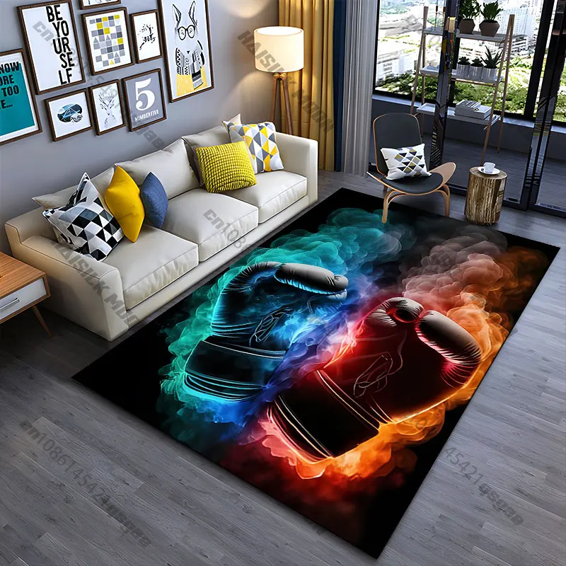 Opposing forces intense confrontation carpet Yoga living room room decor children's crawling mat doormat area rug