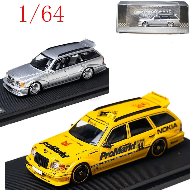 

Mortal Diecast 1:64 Scale Mercedes-Benz S124 (W124 Estate) ModeII Evo2 Modified Alloy Model Car Toys for Boys Gift