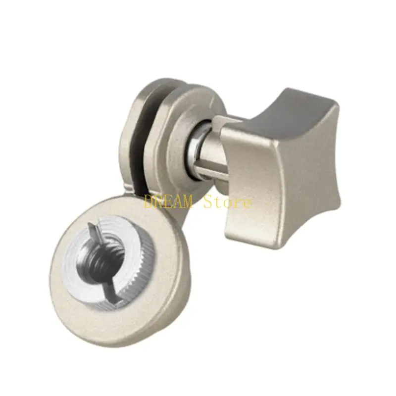 Shock Mount Tail Piece with 3/8 Thread, Lock Knob, Aluminum Body Part for Podcast Recording and Streaming Use Best Sale