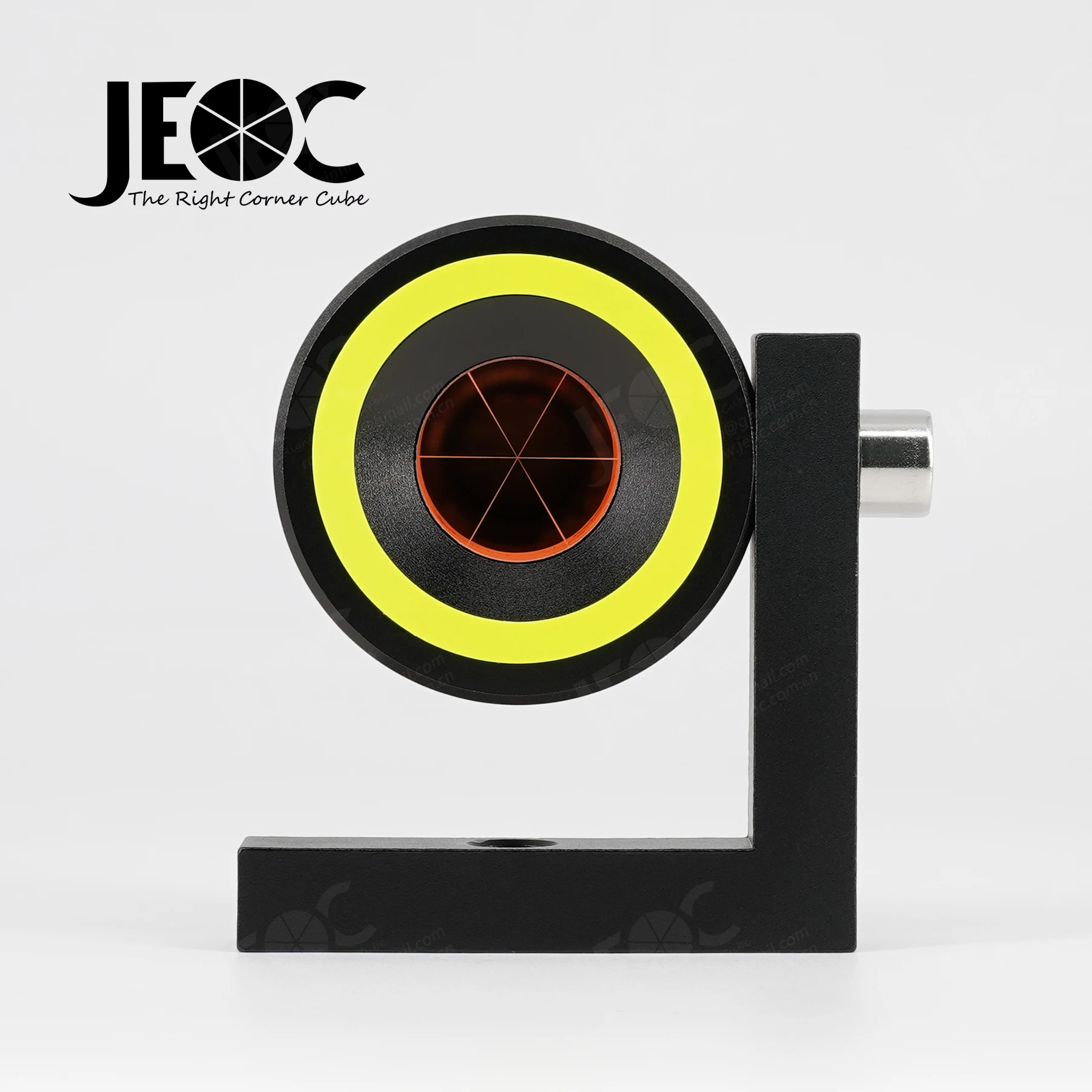 JEOC 90 Degree Monitoring Prism GMP104 with Reflective Circle,  inch L Bar Reflector, for Leica Total station, Land Surveying