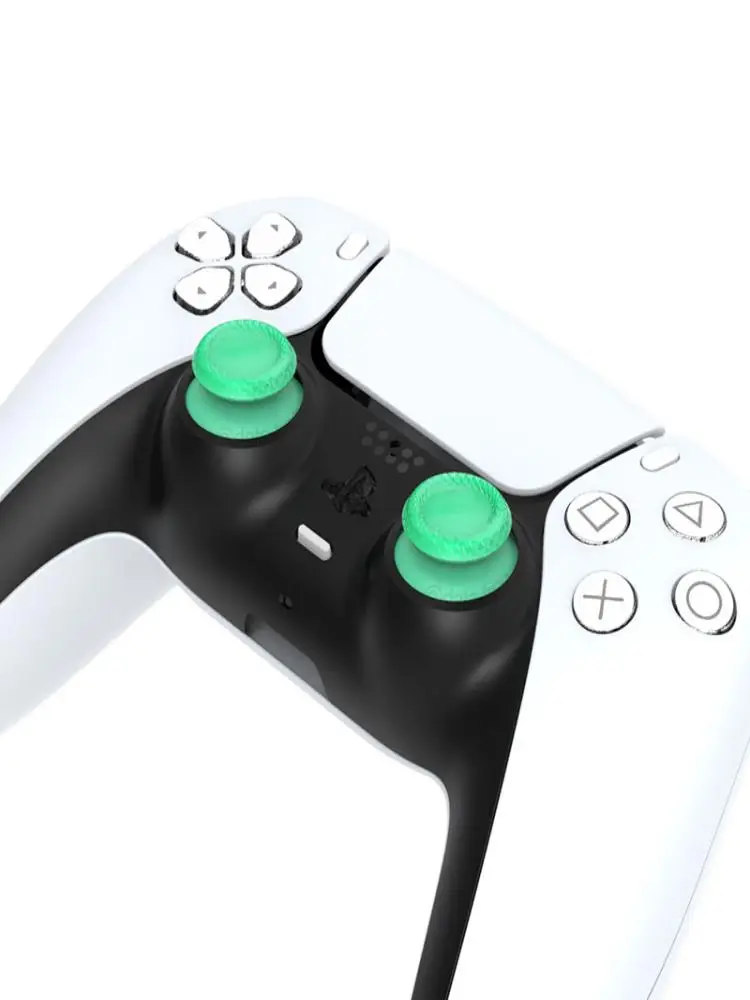 DATA FROG Controller Joystick Ersatz Analog Thumbsticks Grip Cap Button für PS5 kompatibles Gamepad Joystick Zubehör