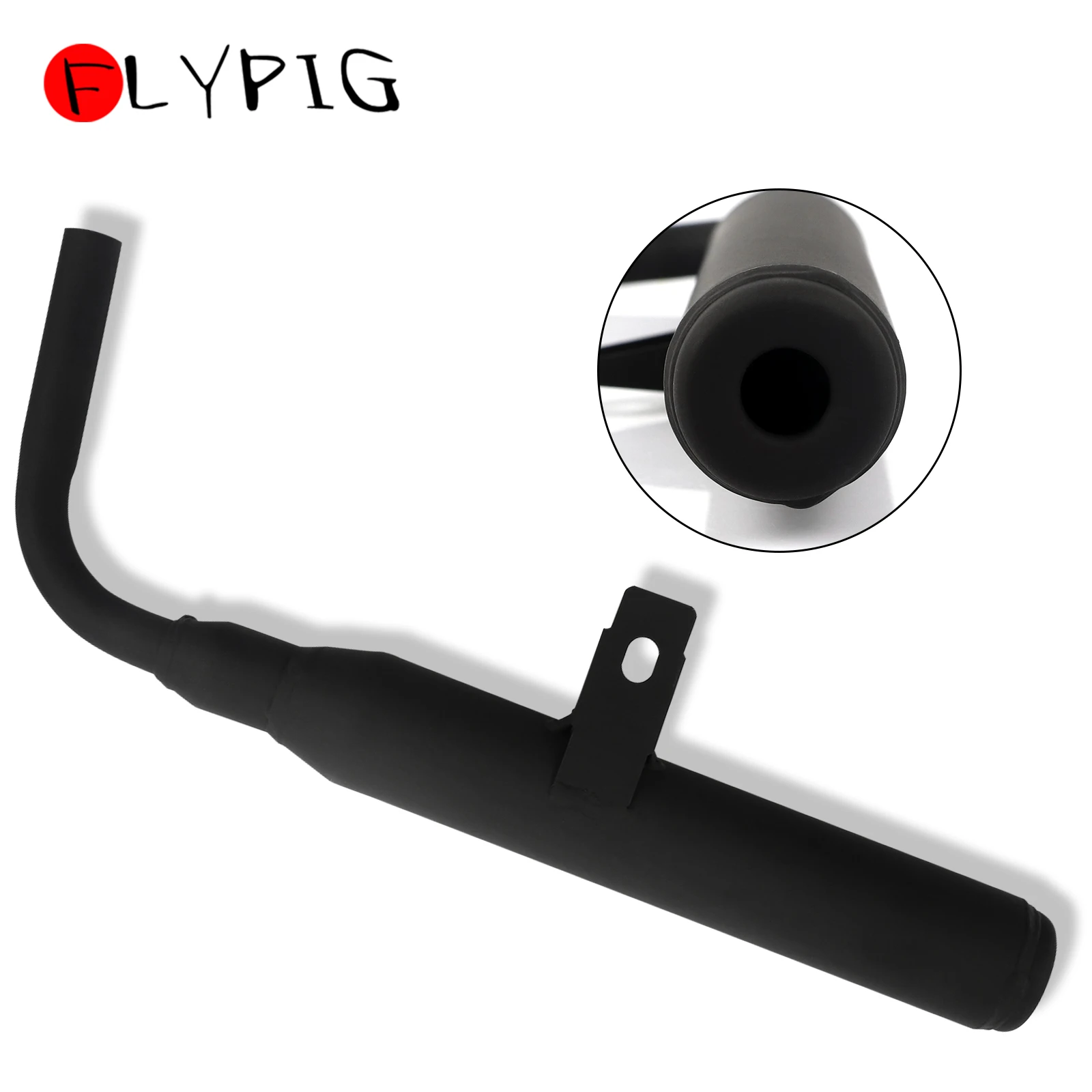 Motorcycle Muffler Pipe Exhaust for Yamaha PW50 PY50 PW PY 50 PEEWEE 50 Dirt Bike Kids Replaces Existing Exhaust