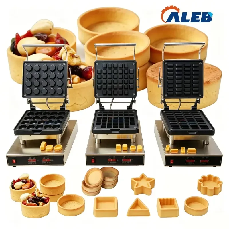 SFW Certificate Non-stick Start Tart Shell Machine Bakery Use Walnut Tart Making Machine User-Friendly tart Shell Making