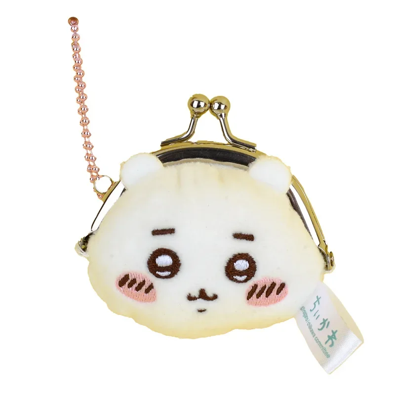 jiyi Coin Wallet Hachiware Usagi Pendant Momoka Sea Otter Bag Toy Decoration Keychain Portable Wallet Girl Holiday Gift view 3