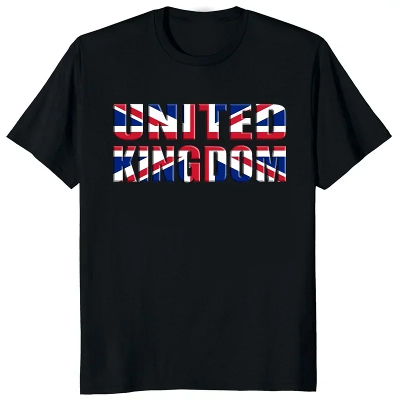 Vintage London UK United Kingdom England Great O-Neck Classic T Shirt Men Casual Short Sleeve Tees Tops Harajuku Streetwear