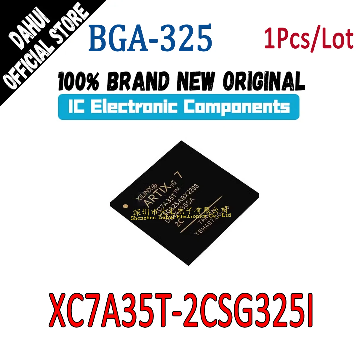 

XC7A35T-2CSG325I XC7A35T CSG325 BGA-325 Programmable logic chip IC new original