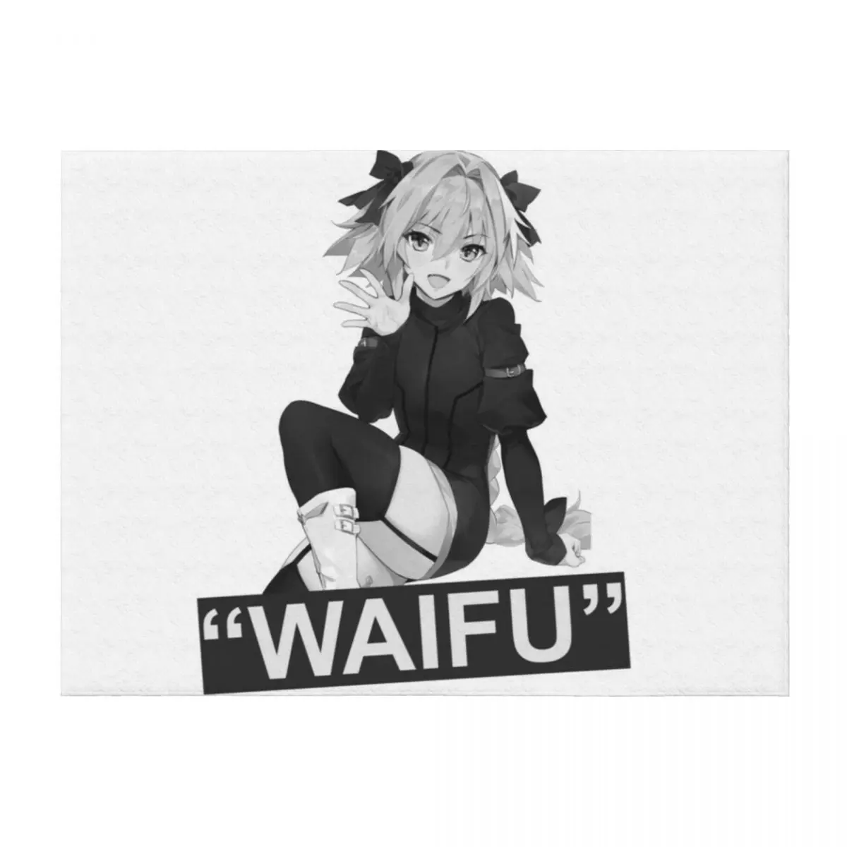 

Fate Astolfo Waifu Throw Blanket sofa bed Soft Beds for babies valentine gift ideas Blankets