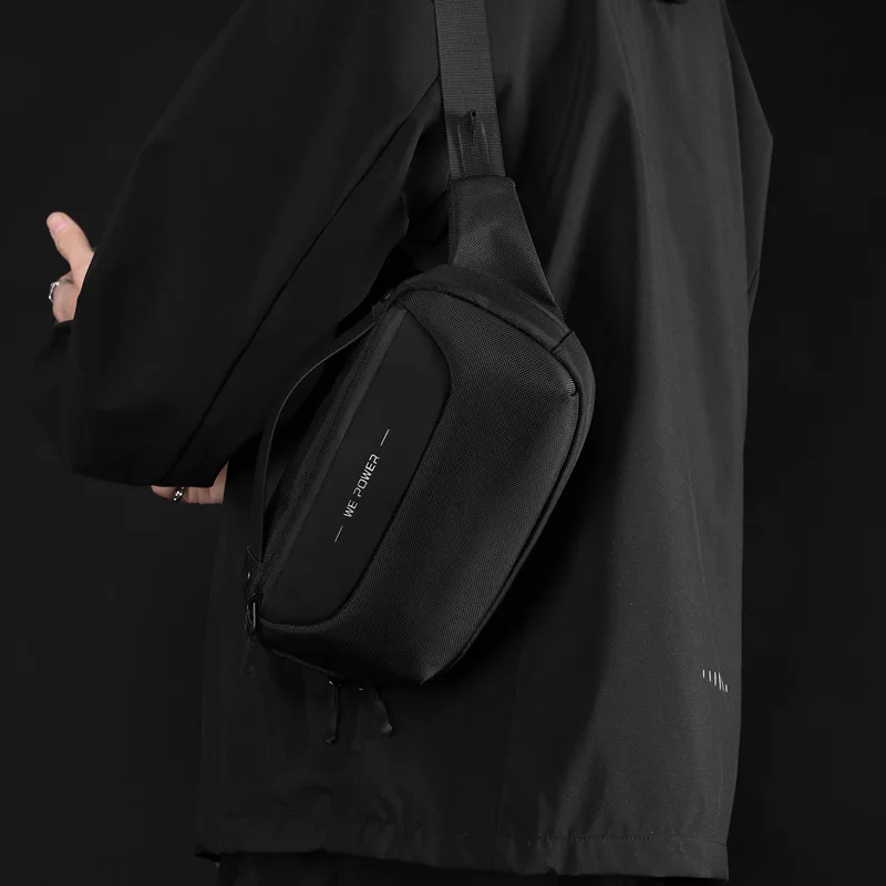 Men's Crossbody Bag Sporty Trendy Nylon - alternate angle