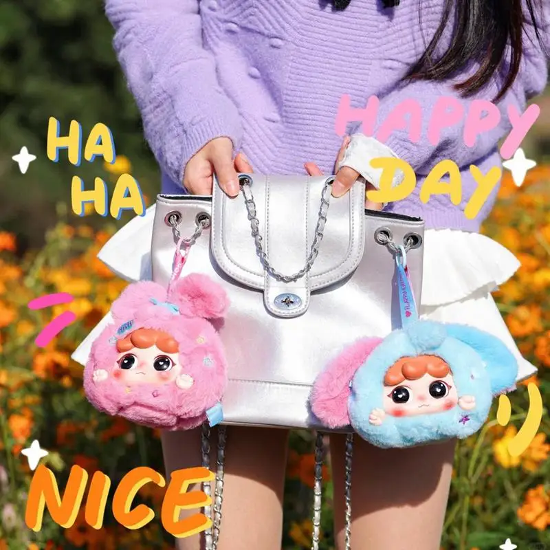 Anime pluche cartoon pluche ornament hanger zachte pluche knuffels rugzak accessoire tas hanger voor jongens en meisjes