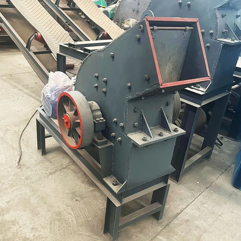 Concrete Cement Block Hammer Crusher Oil And Electric Dual-Use Coal Slag Stone Glass Bottle Mobile Sand Making Machine