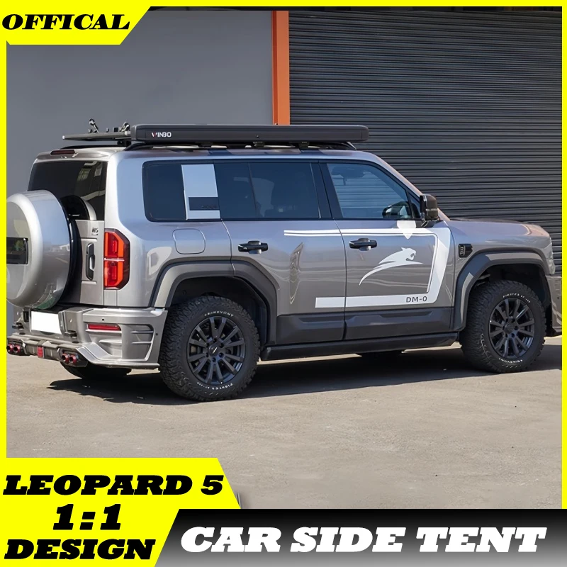 

Fit for BYD Leopard 5 Car Luggage Rack Frame Expansion Roof Platform Camping Side Tent Modified Car Off-road Decoration Parts