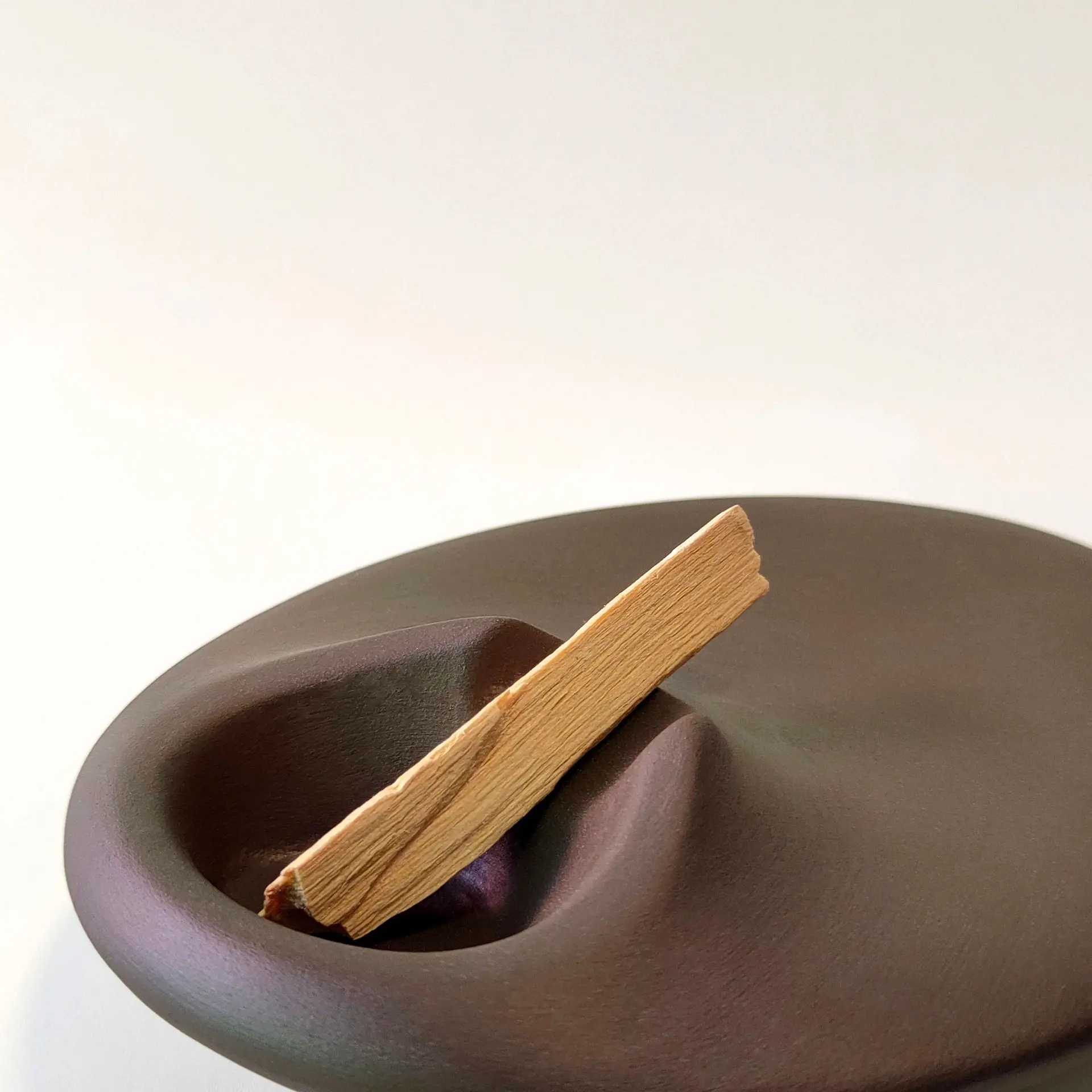 Cement Palo Santo Holder - Peru Palo Santo Sage Burning Dish Tray - Meditation & Yoga Companion  Trays Decorative