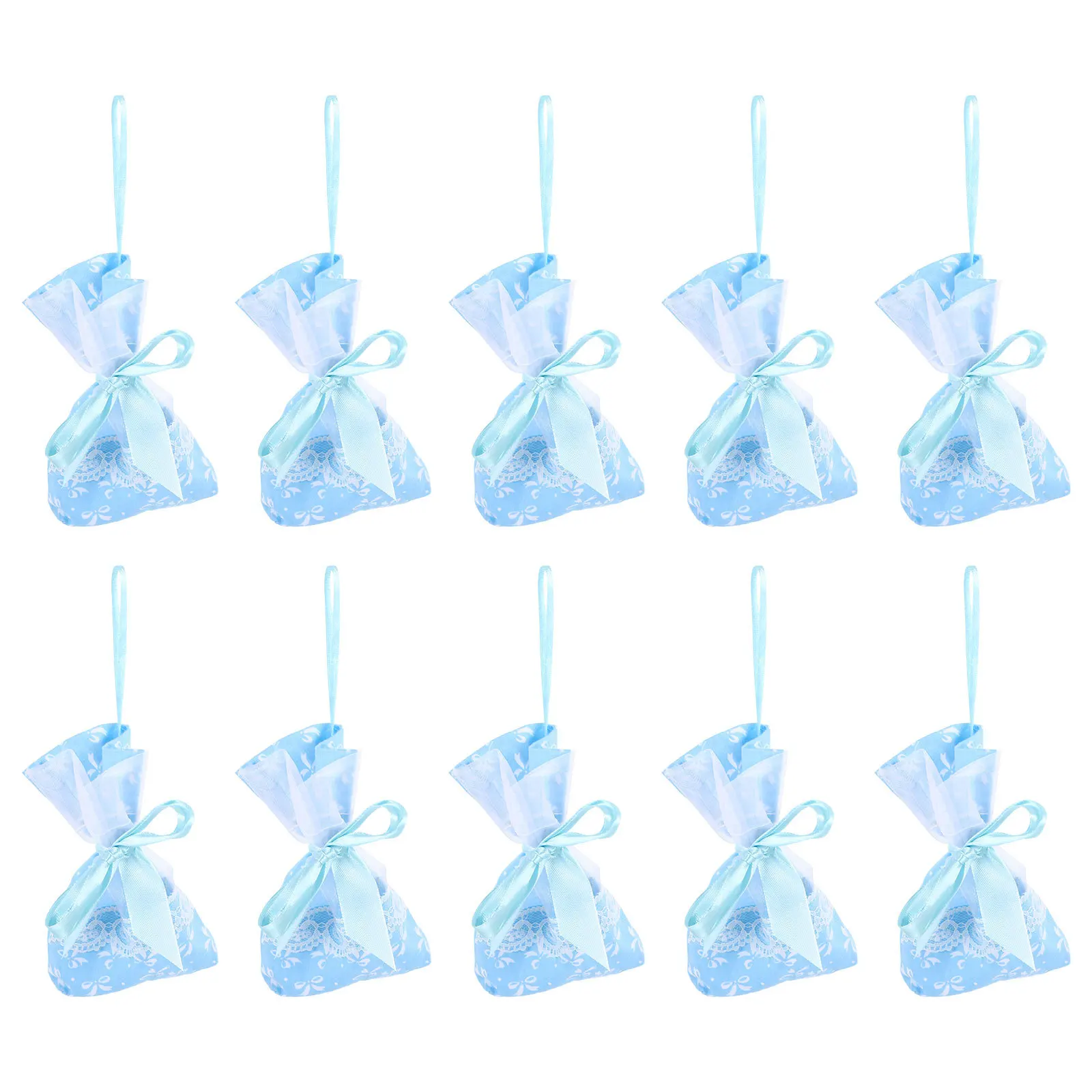 

10Pcs Sachet Empty Bags Polyester Fragrance Scented Home Car Decor Portable Lightweight Longtime Use Sachet Bags Empty