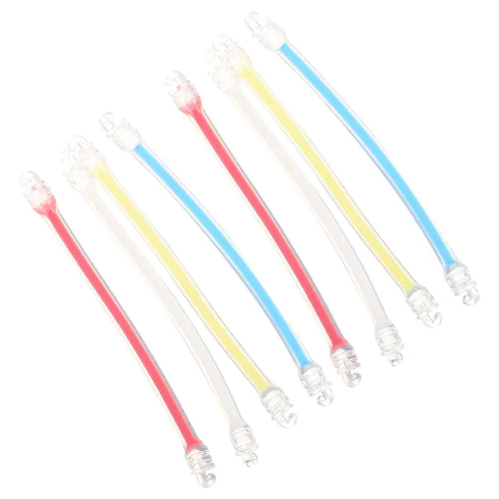 8 Uds amortiguador de vibración tenis accesorio suave raqueta absorbente raquetas Gel de sílice