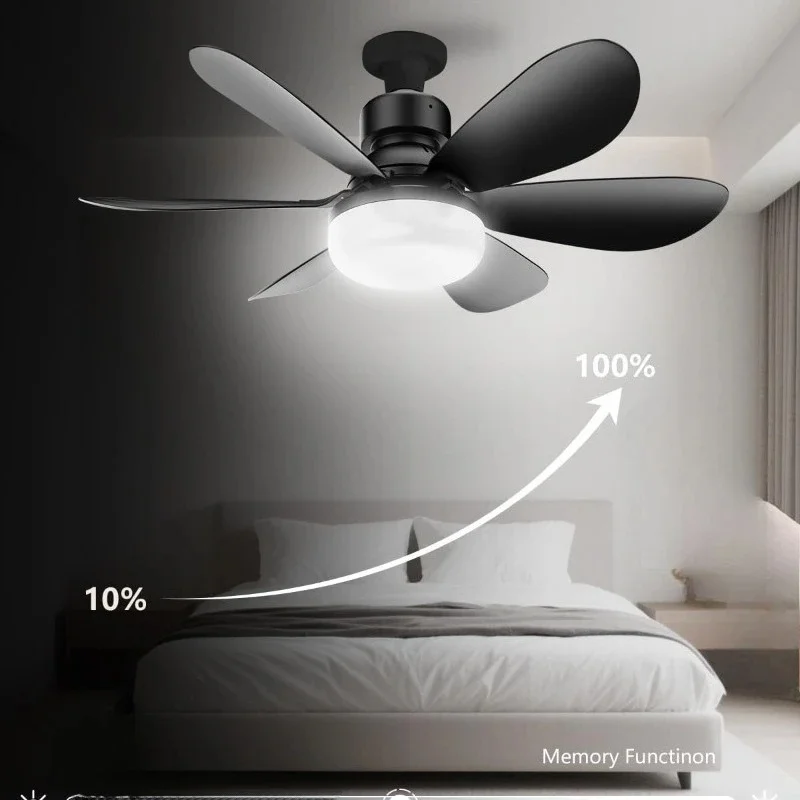 New Ceiling Fan Light 30W E27 with Remote LED Dimming Function Suitable for Living Room Study and Home use 85-265V