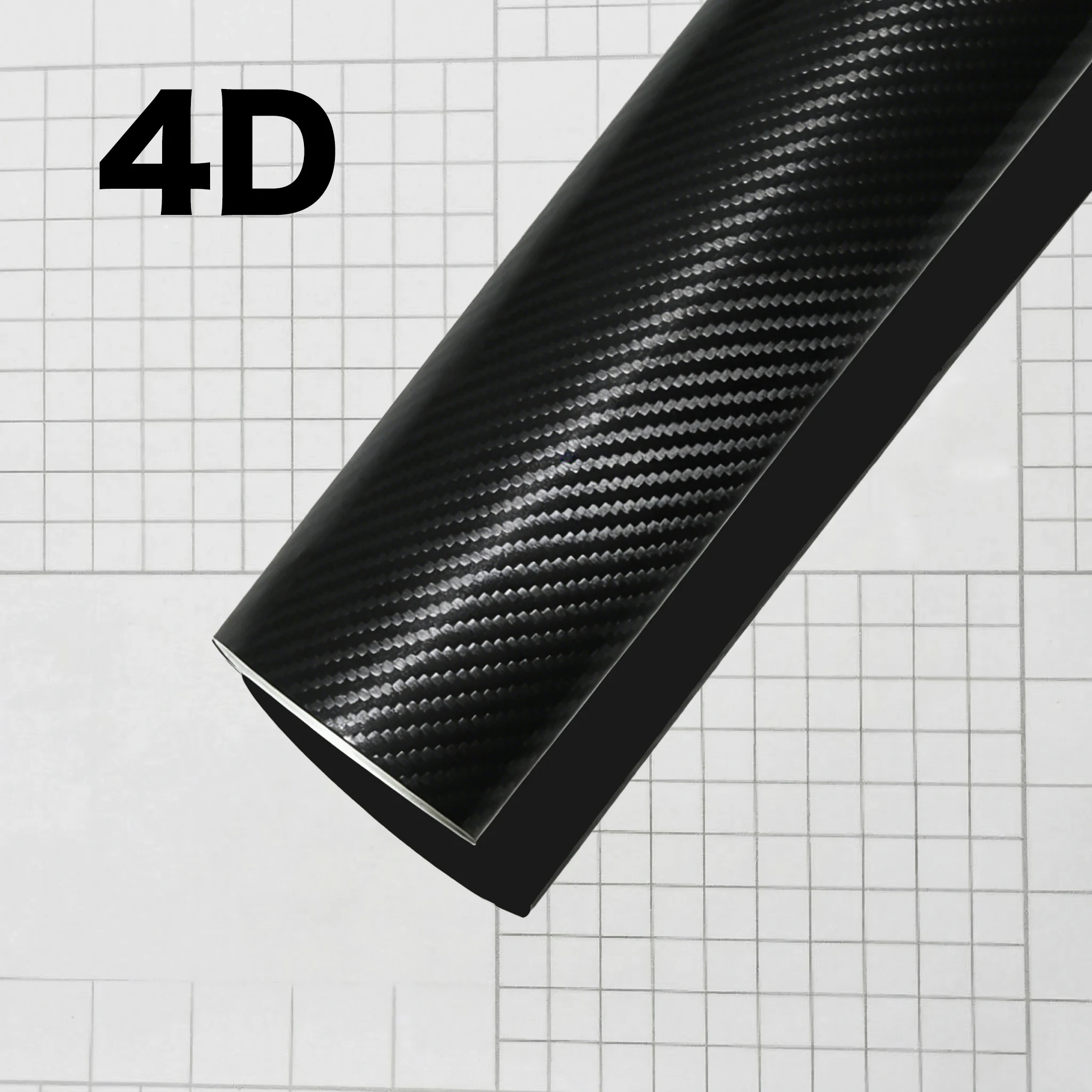 1-6m Carbon Faser Auto Körper Vinyl Wrap Matte Zubehör Glänzend Schwarz Aufkleber 3D 4D 5D 6D auto Folie Abdeckung Dekoration Film