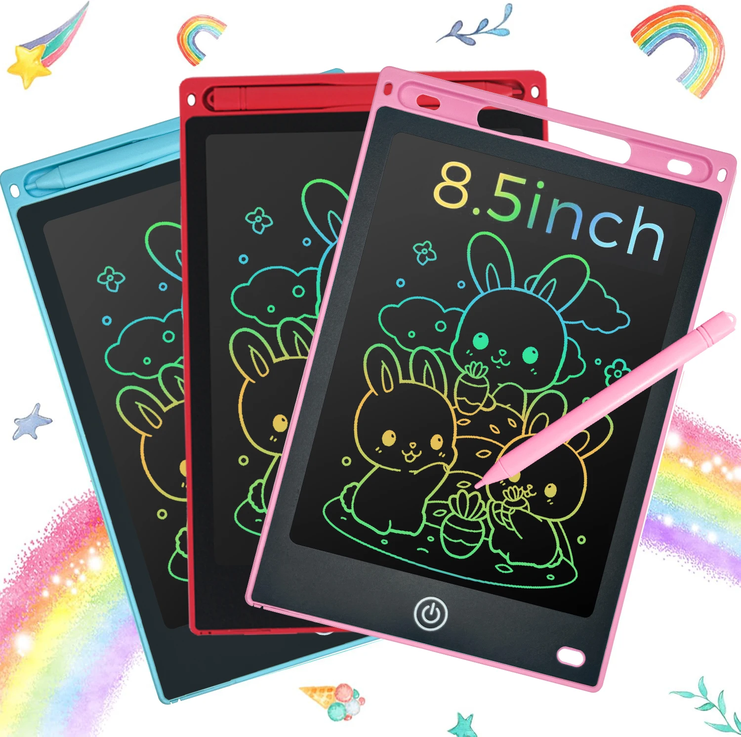RSP 8.5 inch LCD Writing Tablet Drawing Board Message Handwriting Pad Doodle Board Educational Toys For 3-8Y Kids Birthday Gifts