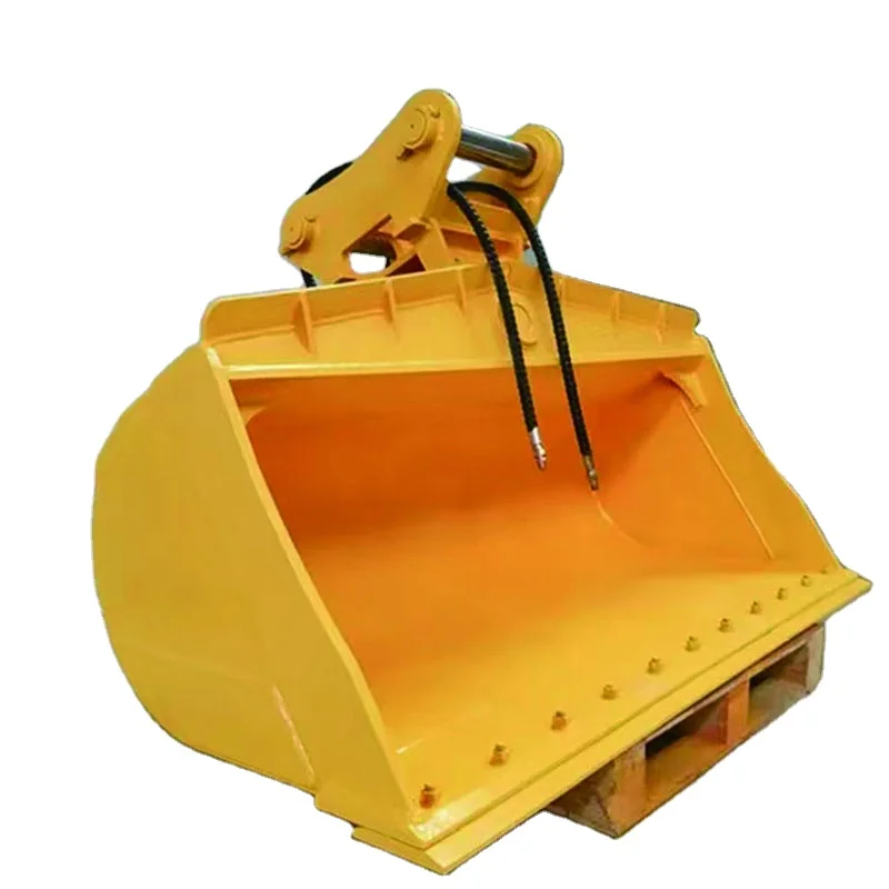 Factory Direct Sale 75 Tilt Bucket Tilting Rammer 1800 Wide Dredging Bucket Various Types of Buckets for Excavators