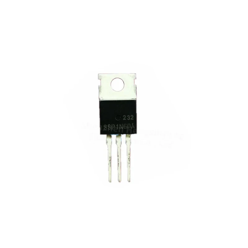 10PCS SSP1N60A N channel, MOS FET 1A/600V SSP