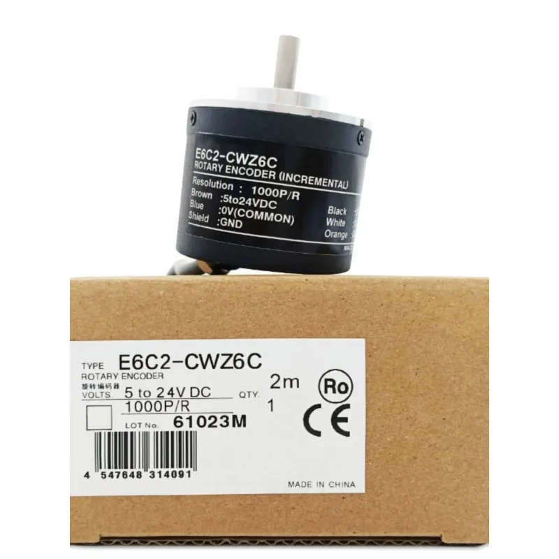 Codificadores rotativos incrementais E6C2 CWZ3E CWZ1X 3E CWZ5B 1000P/R 2000 1024